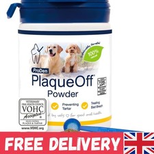 All-Natural Dental Powder for Cats & Dogs - 60g - Fresh Breath & Healthy Gums