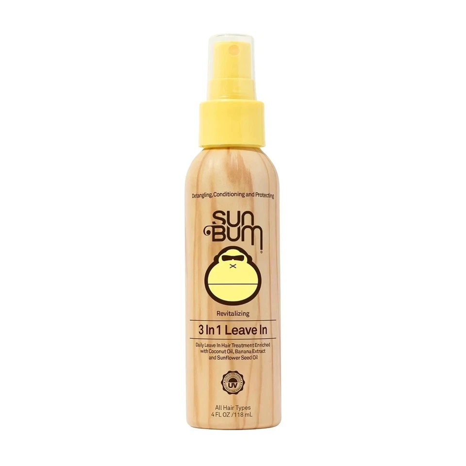 Sun Bum Revitalizing 3In1 Leave In Conditioner (4 fl oz, pack of 6) - Image 3 of 4