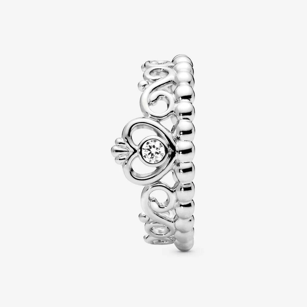 BRAND NEW Pandora Princess Tiara Crown Ring 190880CZ 54