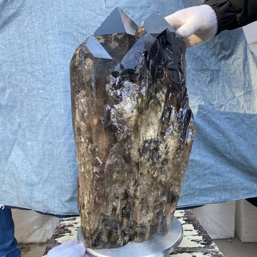 33.3kg Natural It's light brown vug Quartz crystal Reiki healing xa4433 - Picture 3 of 12
