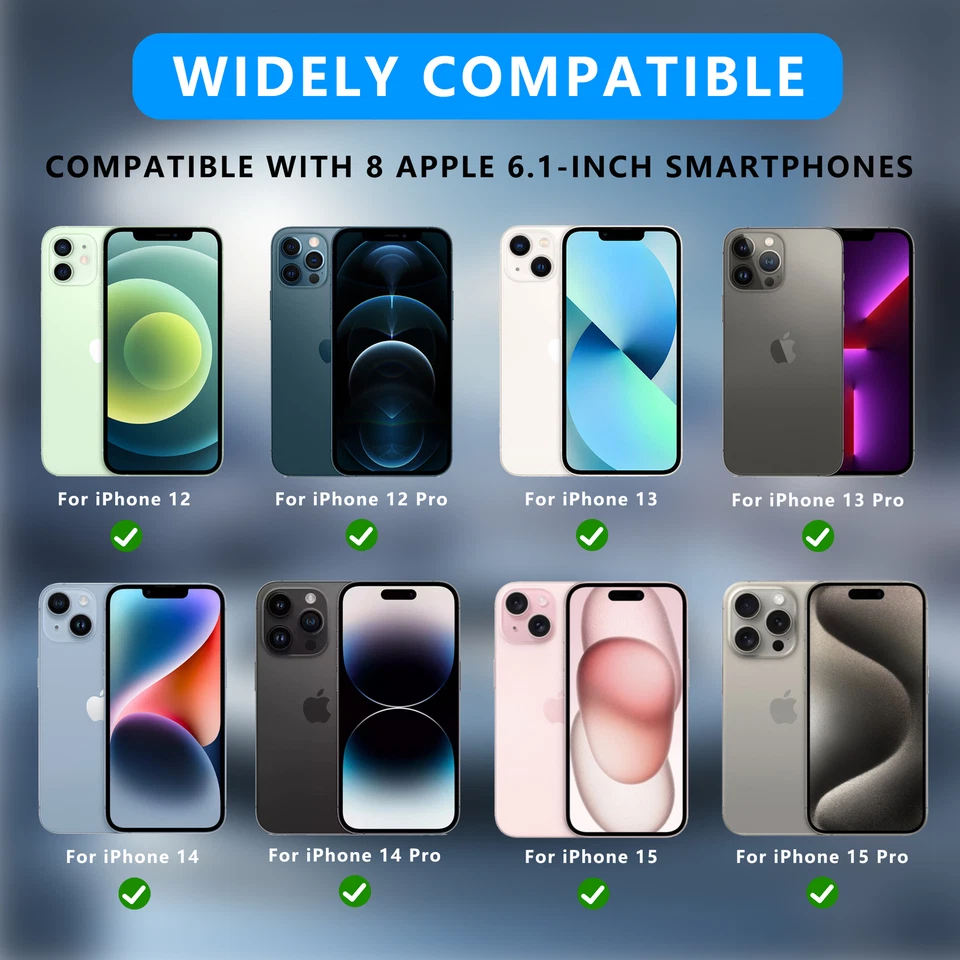 Fr iPhone 15/14 Pro 14/13/12/15 Waterproof Phone Case Full Body Protective Cover - Image 2 of 4