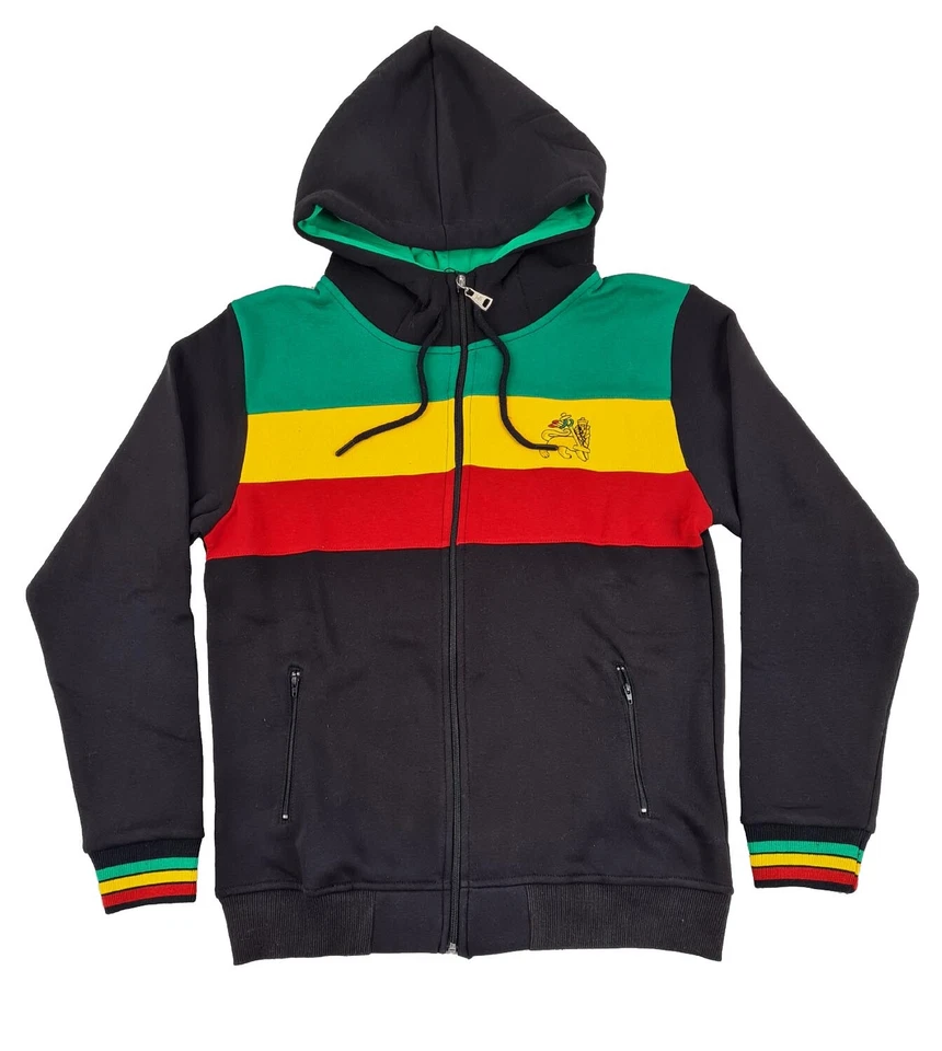 Time Is Money Uomo Urban Rasta Nero Tuta, Nuovo Hip Hop Era Peviani Pattinatrice - Immagine 2 di 4