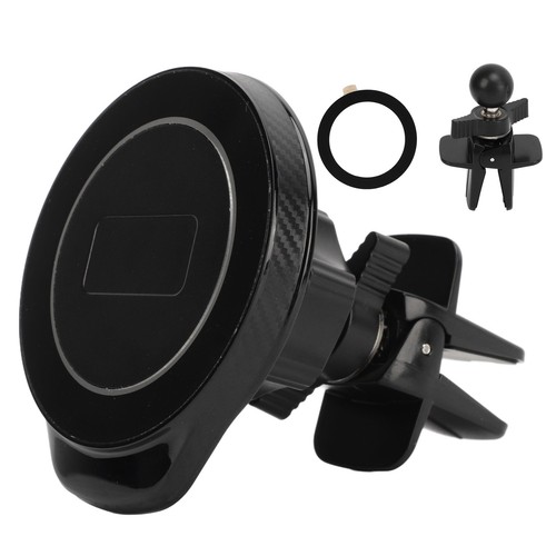 Magnetic Phone Holder Universal 360 Degrees Adjustable Car Vent Phone Mount Fit - Photo 8 sur 12
