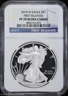 2014-W $1 Proof American Silver Eagle NGC PF 70 UC | First Releases PR