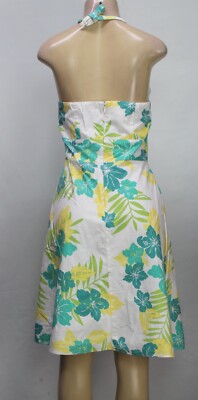 Robe Sans Manches Ann Taylor Taille 10 Floral - Neuf Sans étiquettes, Longueur Genou, Multicolore