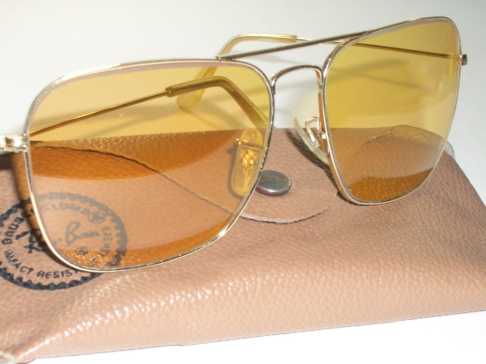 1960's BAUSCH & LOMB RAY BAN AMBERMATIC PHOTOCHROMIC … - Gem