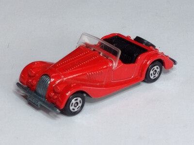 Vintage Tomica Red Morgan Plus 8 No. F26 Japan Near Mint 1/57