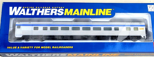 Walthers Mainline 910-30009 HO 85ft Budd Large-Window Coach w/ Interior VIA Rail | Zustand: Used
