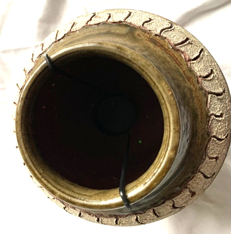 Luminaria de terracota Hurricane Candle Red River Luminaries #15 2008 vintage Foto 2 de 3