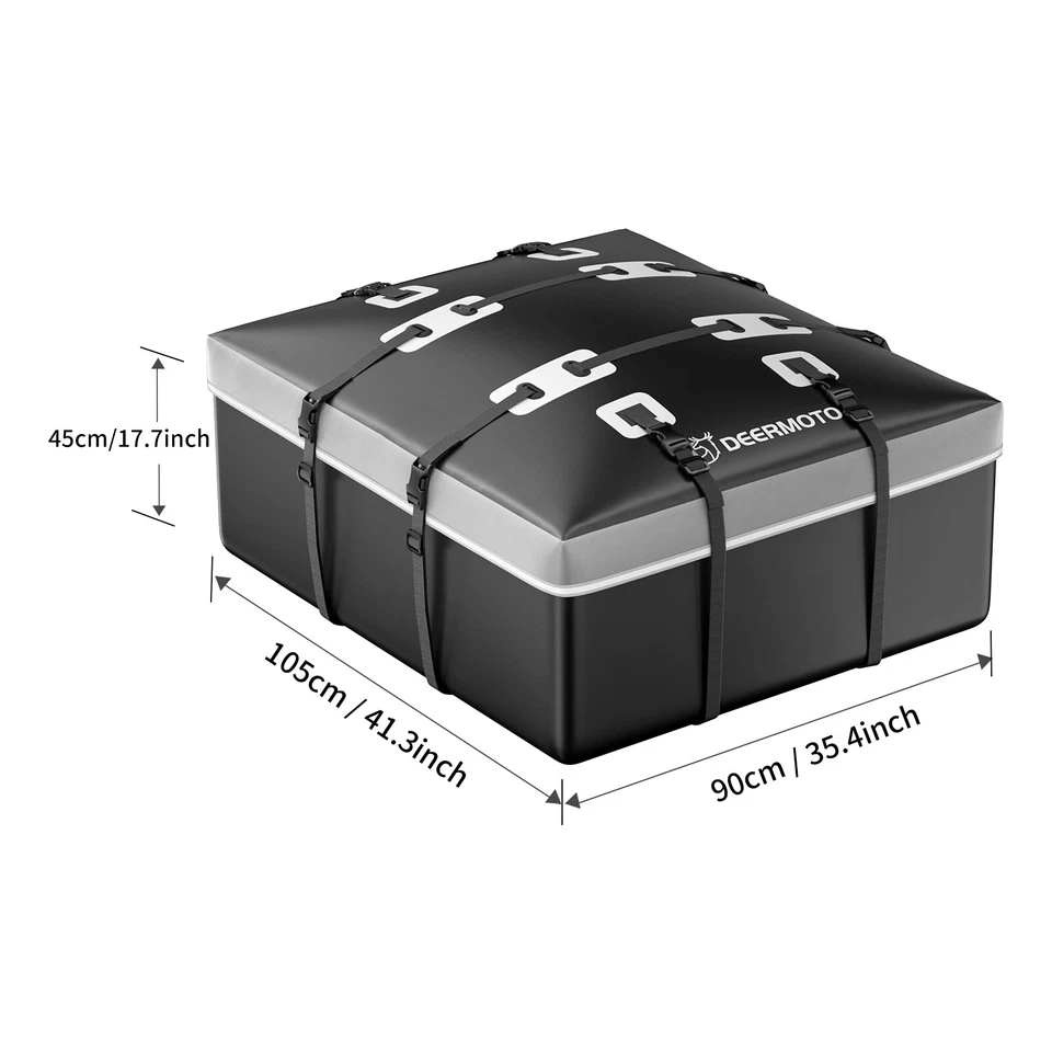 Portaequipajes de 21 pies cúbicos para techo superior de auto para Mazda CX-5 CX-9 Foto 3 de 4