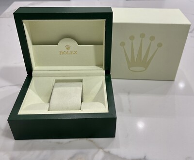 GENUINE Vintage Rolex Watch Box Booklet Holder And Tag Datejust