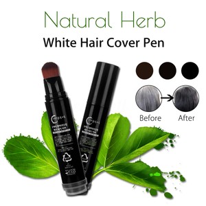 Natural Herb White Hair Cover Pen Long Lasting Temporary One Off