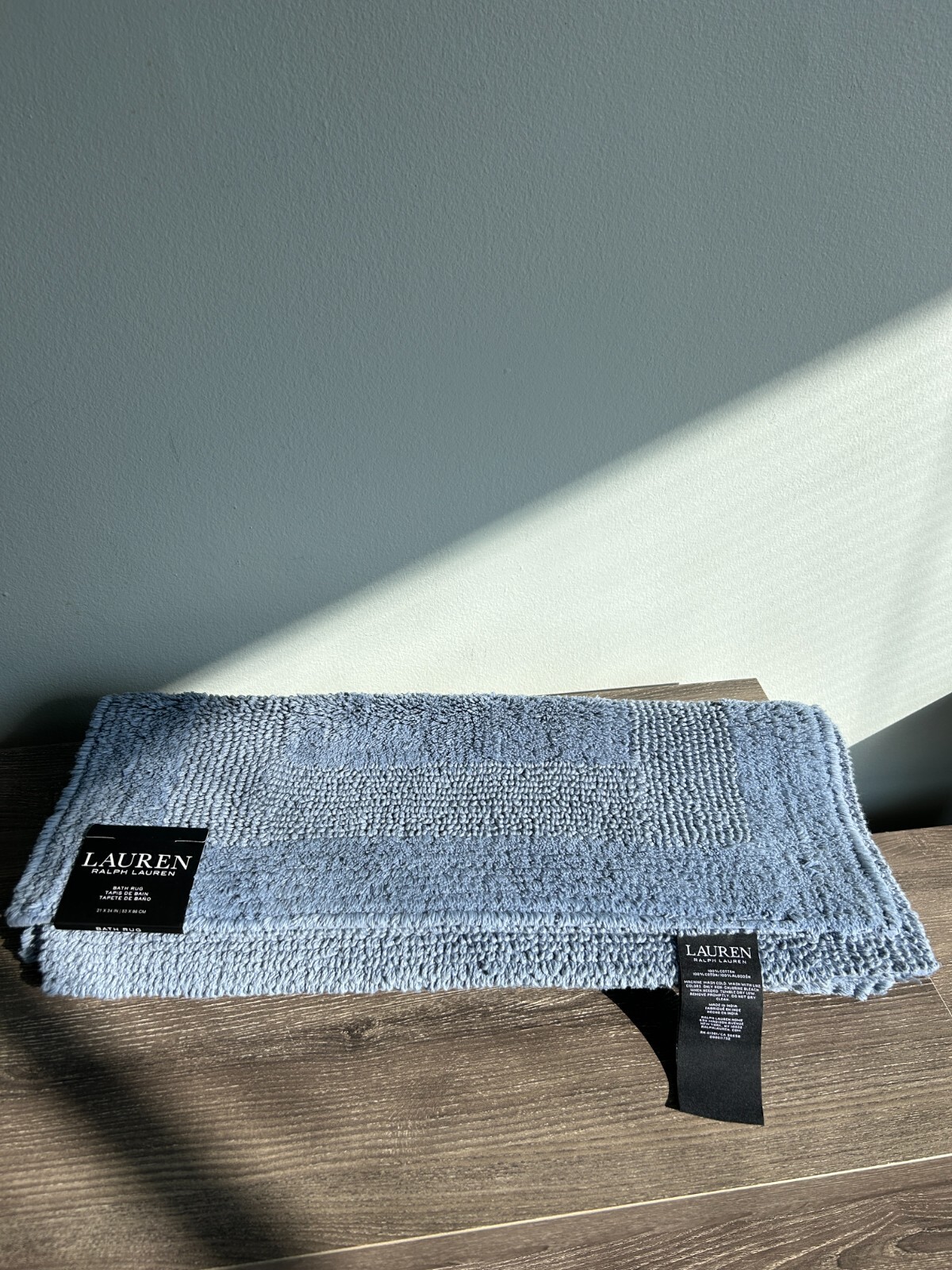LAUREN RALPH LAUREN Bath Rug Reversible 100 COTTON eBay