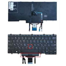 Original Dell Latitude E7490 E5490 E7480 Keyboard 0D19TR w/Backlit - US Layout