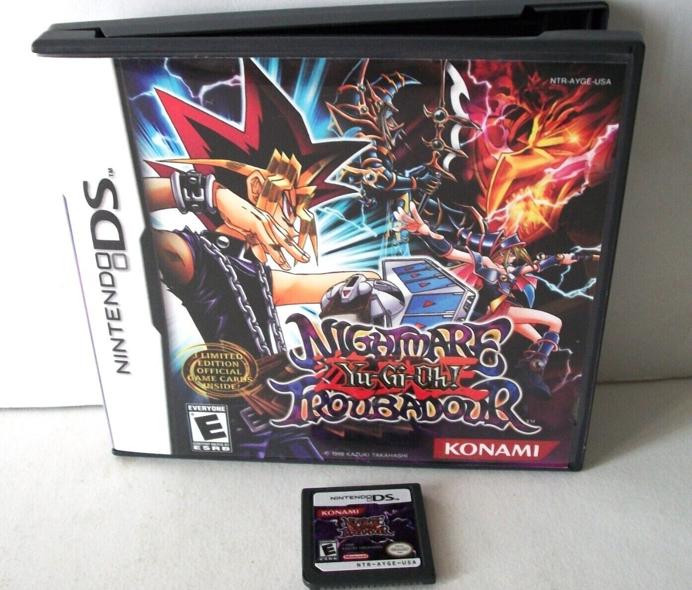 Yu-Gi-Oh Nightmare Troubadour Nintendo DS Authentic Game Cartridge Case  Yugioh | eBay