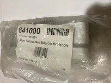 Sliding Glass Door Handle Aluminum Hook Surface Mounted 4-15/16" Hole Centers