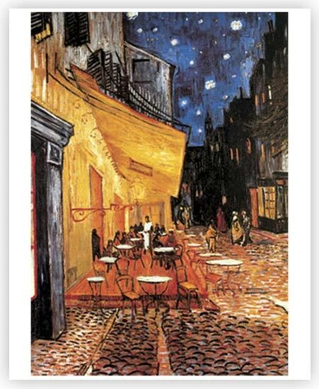 Cafe de Nuit by Vincent Van Gogh Museum Reproduction Art Print