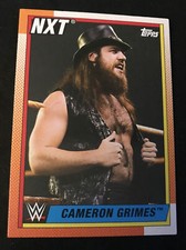 Cameron Grimes WWE Topps Heritage 2021 Base Card