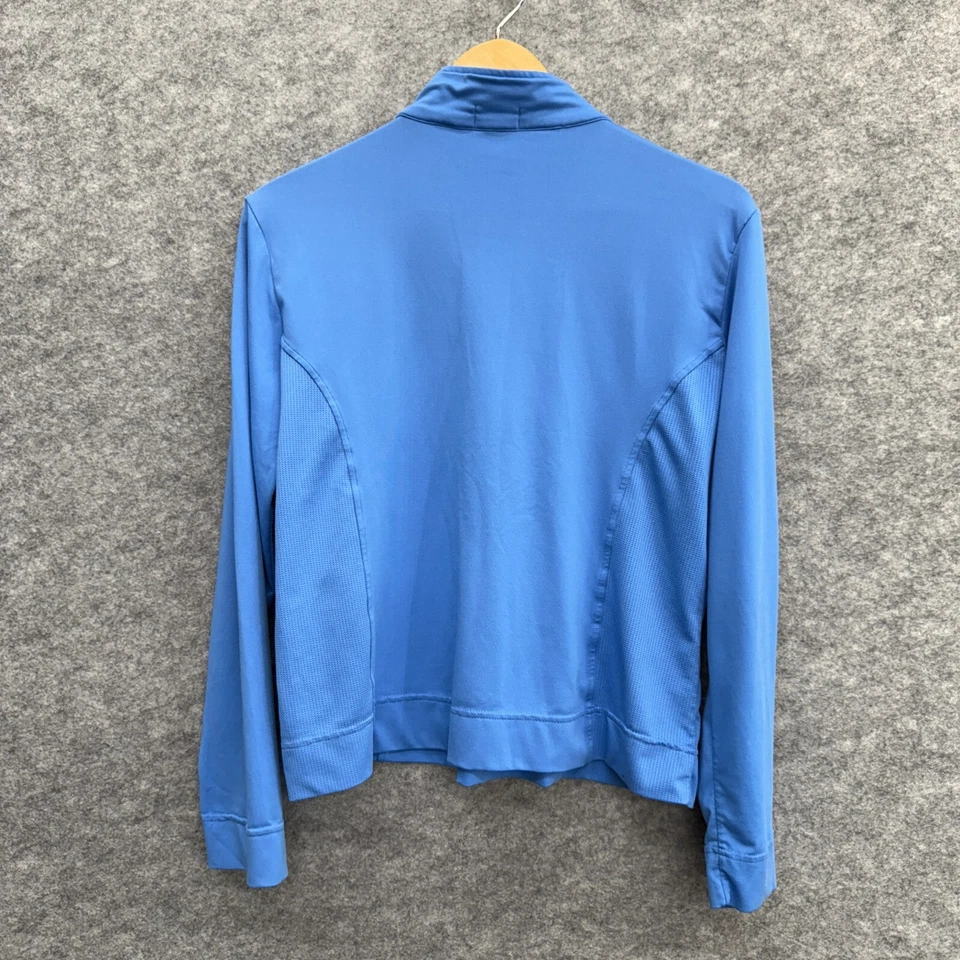 Top para mujer Bette & Court Swing ropa deportiva tenis golf, azul, 1/2 cremallera, talla M Foto 3 de 4