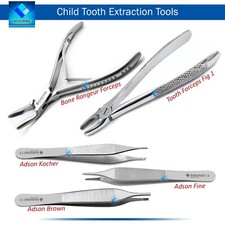 Premium Tooth Extraction Tools Oral Surgery Children Tooth Forceps Fig-1