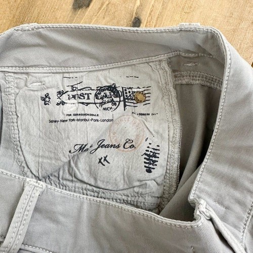 Neu mit Etikett Mavi Jeans grau leichte Jeans Nieten Reißverschlüsse Jeans 27 NEU - Bild 5 von 10