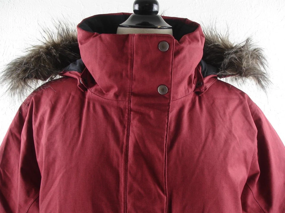 Women's 2X Columbia Juniper Ridge Omni-Heat Omni-Tech Down Parka Faux Fur Hooded - Image 4 of 4