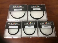 BP550-52 58 62 MIDWEST OPTICAL MIDOPT NEAR-IR/UV-BLOCK VISIBLE BANDPASS FILTER