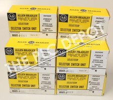 NEW ALLEN BRADLEY 800T-J631B SELECTOR SWITCH KEYED KEYS