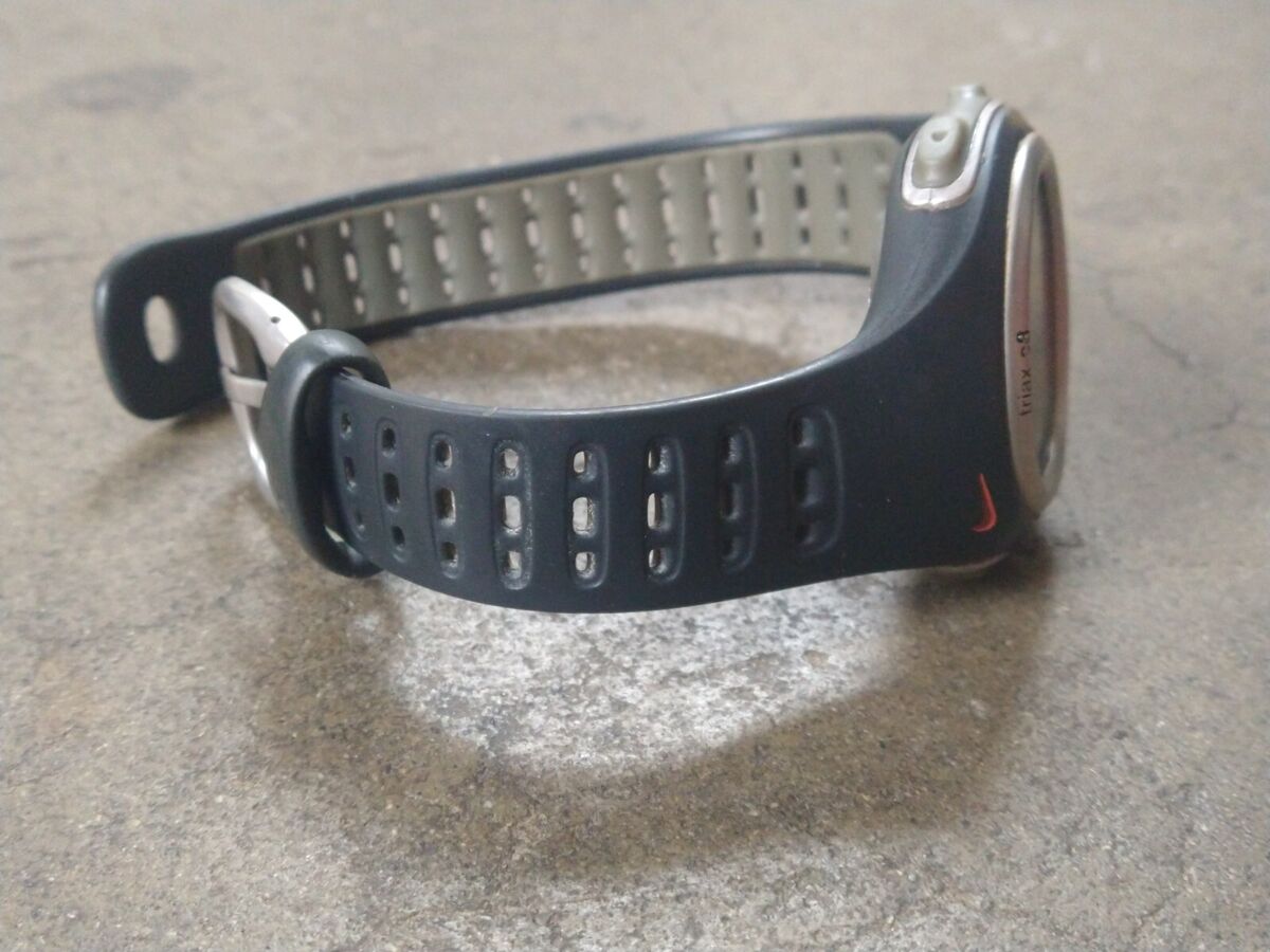 Nike Triax C8 Sports Watch Men's Wristwatch Gray Orange Nike Triax C8 Sports Watch Men's Wristwatch Gray Orange