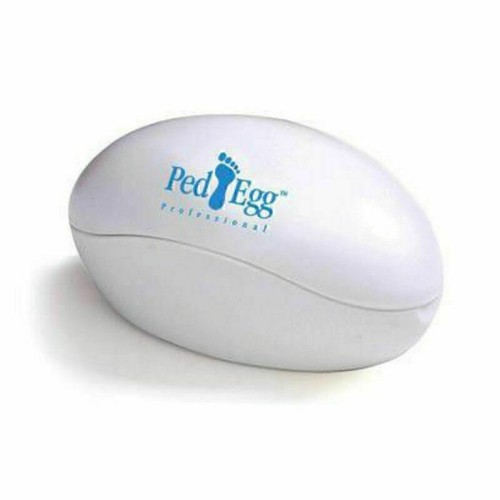 2x Ped Egg Foot File rimozione calli cura piedi rimozione pelle dura strumento pedicure - Foto 4 di 5