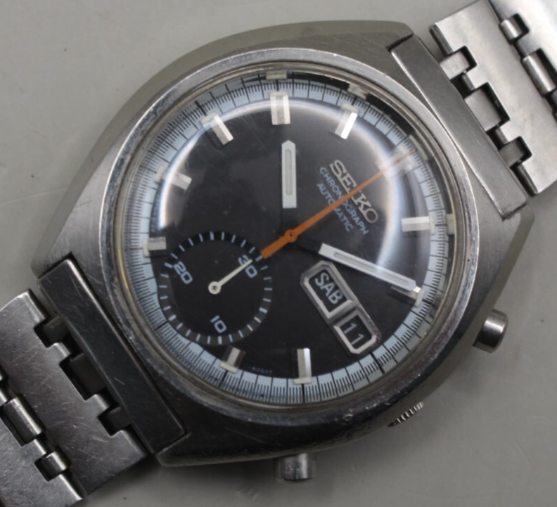 SEIKO 6139-8030 Automatic Chronograph 38mm - Japan Made | eBay
