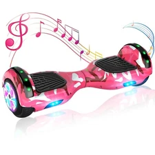 6.5in Electric Hoverboard Self-Balancing 360° Bluetooth Speaker for Kids Scooter