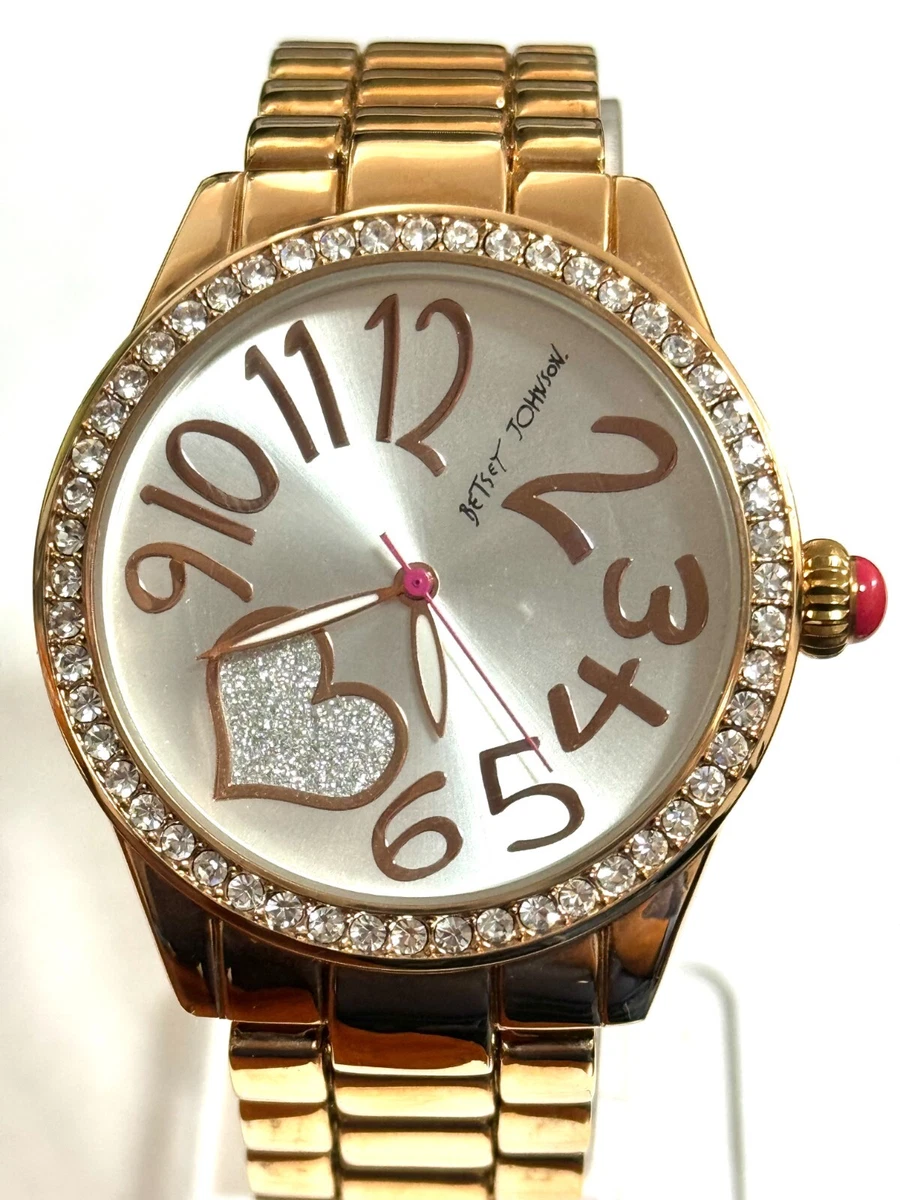 Betsey Johnson Women Rose Gold Case Wristwatches | eBay display picture 1