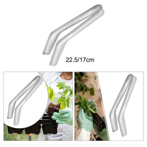Pinces De Transplantation De Semis De 22,5 Cm, En Acier Inoxydable Pour Plantes De Jardin Reduisent Les Dommages Aux Racines Paquet De 2 91453007