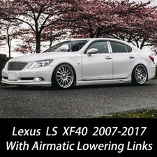 Air Suspension Lowering Links Kit Adjustable Rod For Lexus LS460 LS600h USF40 41