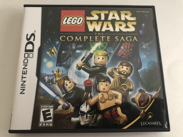 LEGO Star Wars: The Complete Saga Nintendo DS Game 2007 With Case