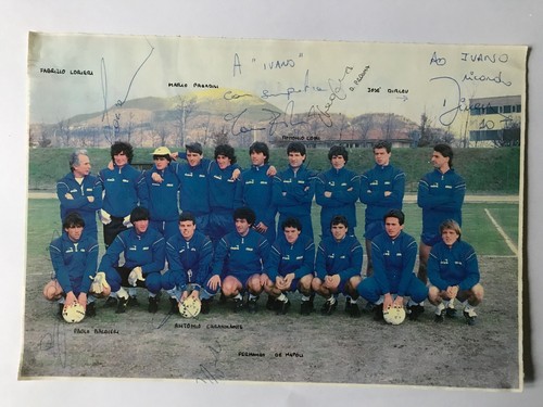 Photo D'équipe Nationale RDA 1978 Avec 15 Autographes (dont Buschner, Croy) - Originale, Non Certifiée