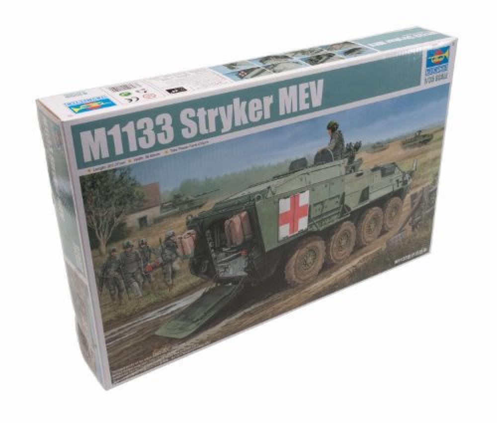Trumpeter 01559 - Modellino ambulanza da campo M1133 Stryker MEV - NUOVO