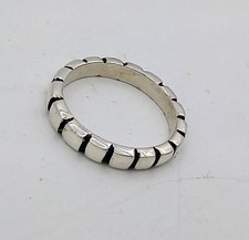 RARE DESIGN COLLECTION FINE SILVER ANTIQUE RING BAND UNISEX JEWELRY RAJASTHAN