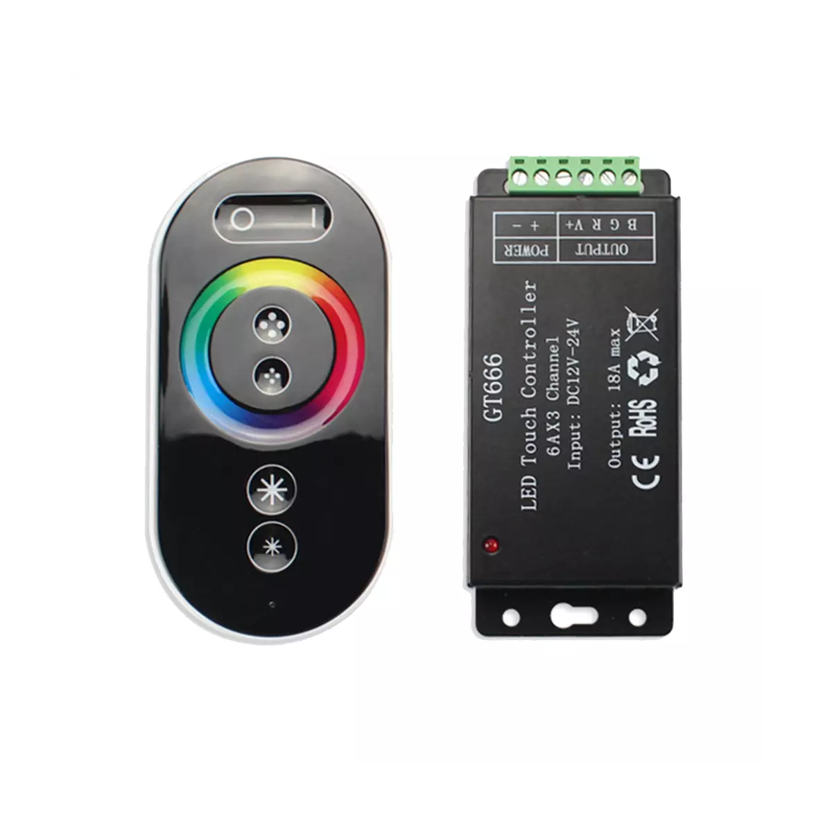 Wireless led cheap controller 12v