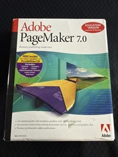 Adobe PageMaker 7.0 for Macintosh Version BRAND NEW