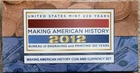 2012 Making American History Proof Silver Eagle Coin and Currency Set Unopened