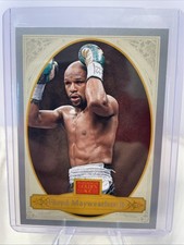 Floyd Mayweather Jr. 2025 Panini Combat Anthology Golden age SILVER #12