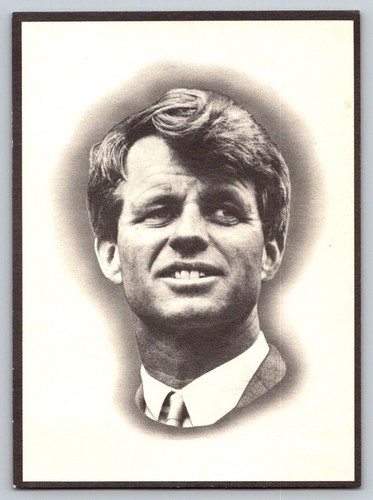 1968 Robert F. Kennedy Original Funeral Mass Card 3.5x4.5"