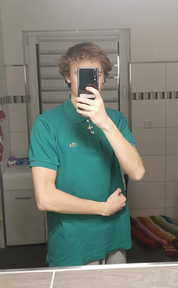 Lacoste Polo shirt Herren Größe: M Business Franklin Saint Style Mode Pashanim