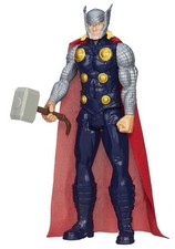 Marvel Avengers Titan Hero Series Thor 12 inch(Pack of 1), Multi_color