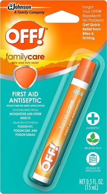 OFF! FamilyCare Bite and Itch Relief Pen, Provides Temporary Relief From...