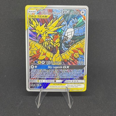 After Skool Hobby - Moltres Zapdos Articuno - Stained Glass Birds - FAN ART