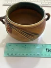 Rare Roseville Pottery Pine Cone Jardinare Pinecone 632-3" Brown
