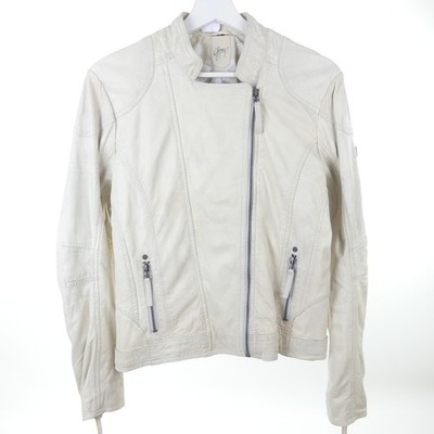GYPSY Lederjacke SHAKIRA Leather Jacket Beige Gr. XL
